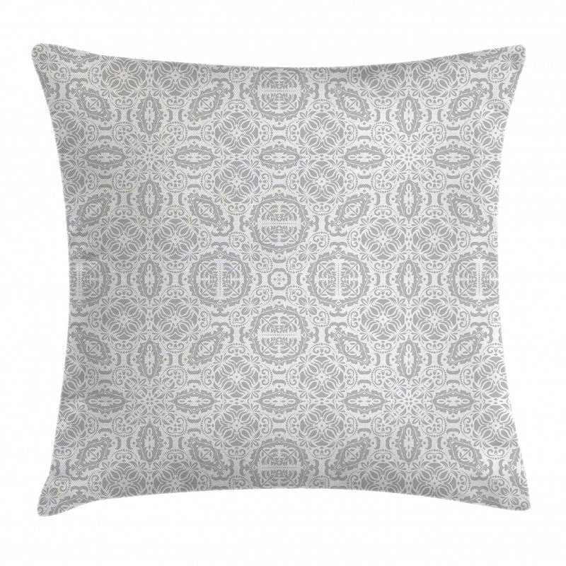 Victorian Oriental Art Pillow Cover
