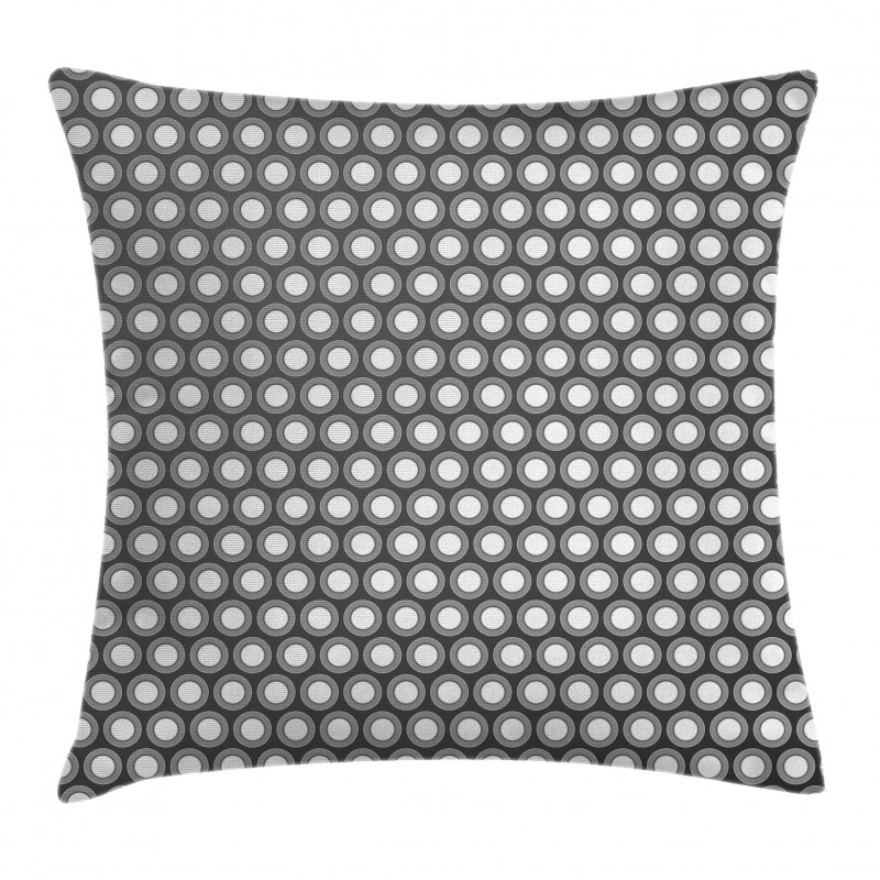 Circular Disc Forms Pillow Cover