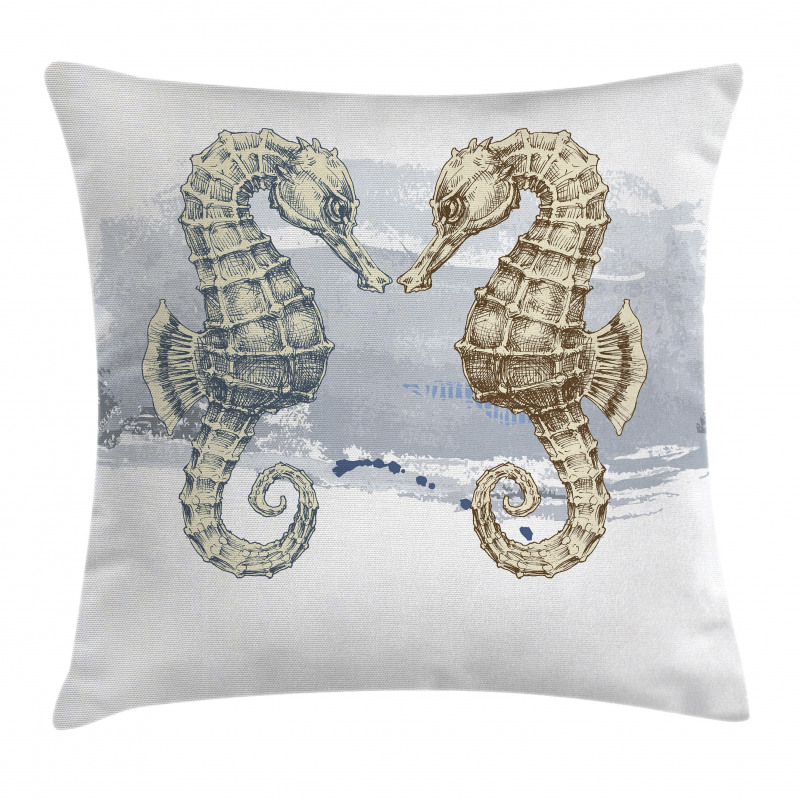 Seahorse Lovers Pillow Cover