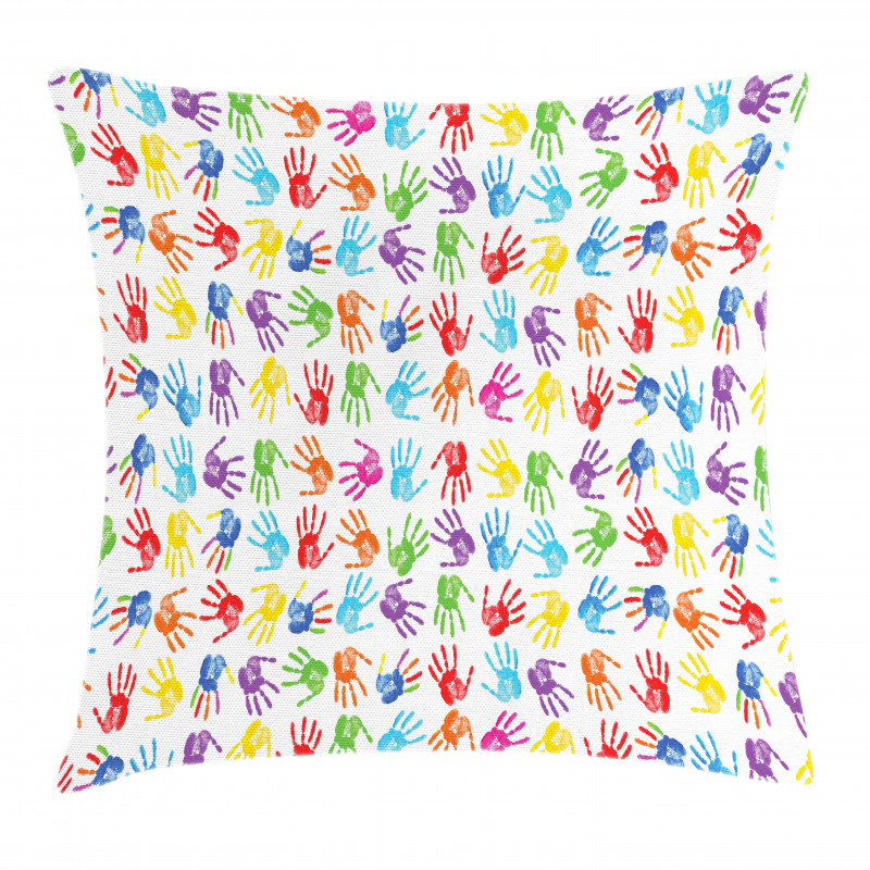 Watercolor Kids Pillow Cover