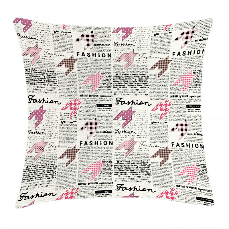 Fashion Magazine Retro Pillow Cover