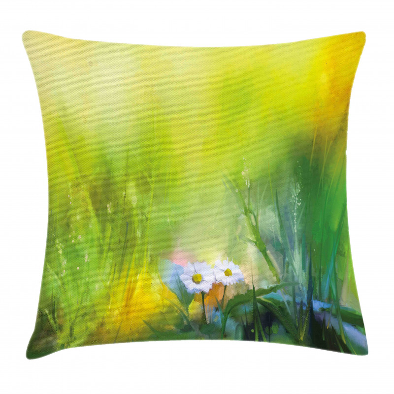 Pastoral Chamomile Pillow Cover