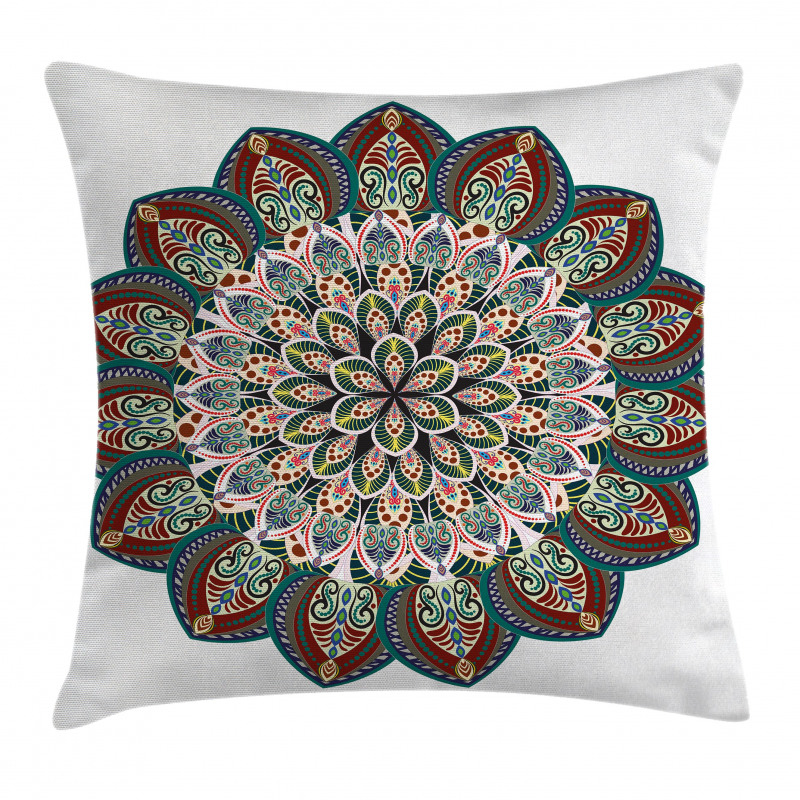 Mandala Asian Pillow Cover