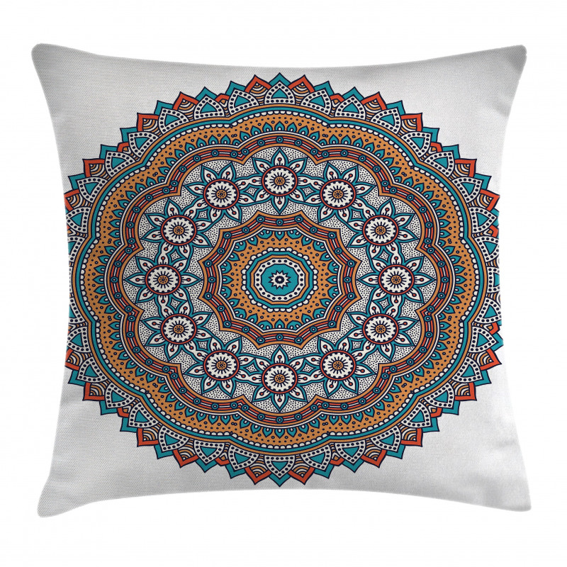 Vintage Moroccan Motif Pillow Cover