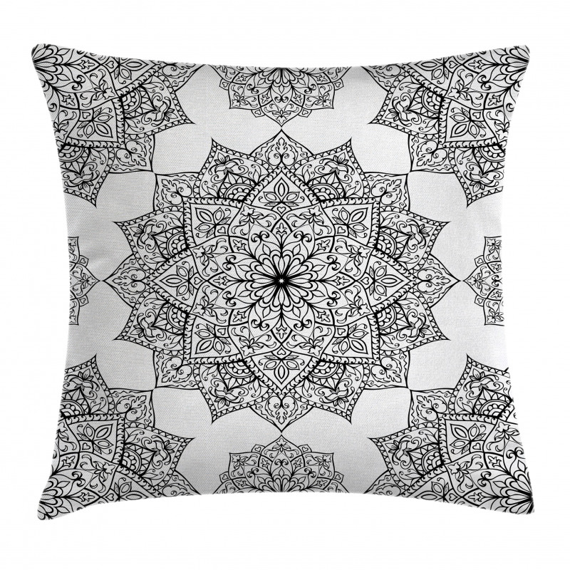 Eastern Mosaic Patterns Pillow Cover