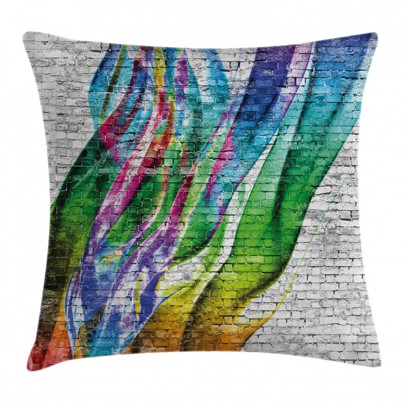 Colorful Retro Pillow Cover