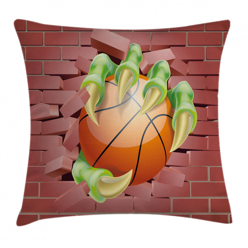 Basketball Cartoon Pillow Cover
