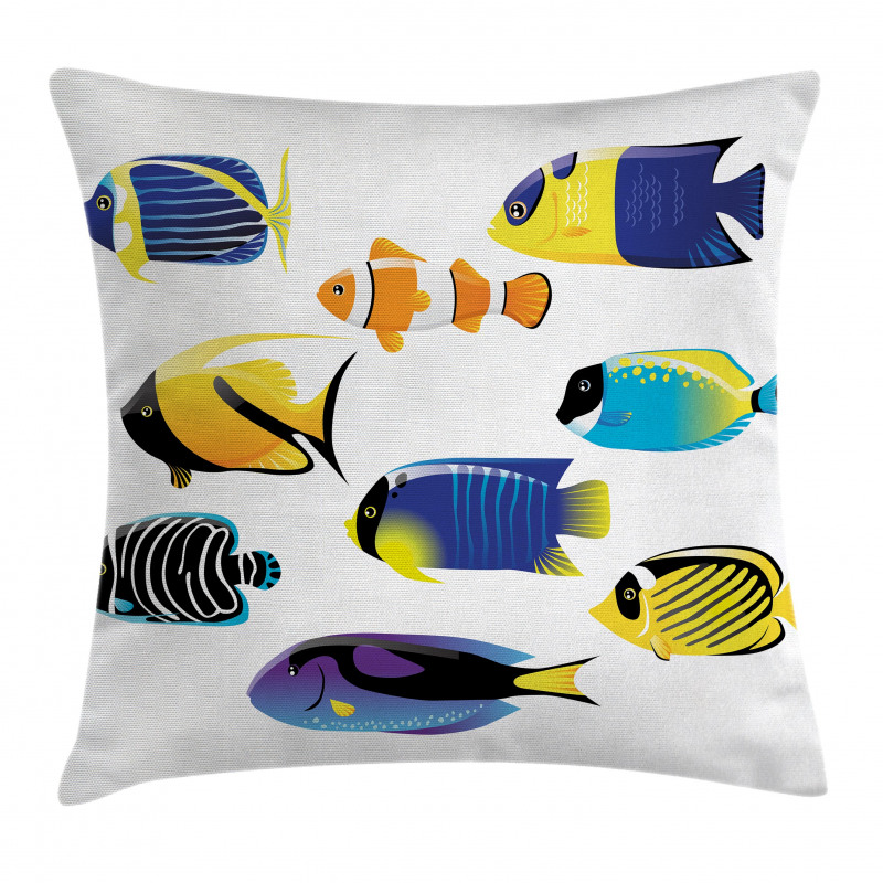 Cod Bonito Palette Pillow Cover