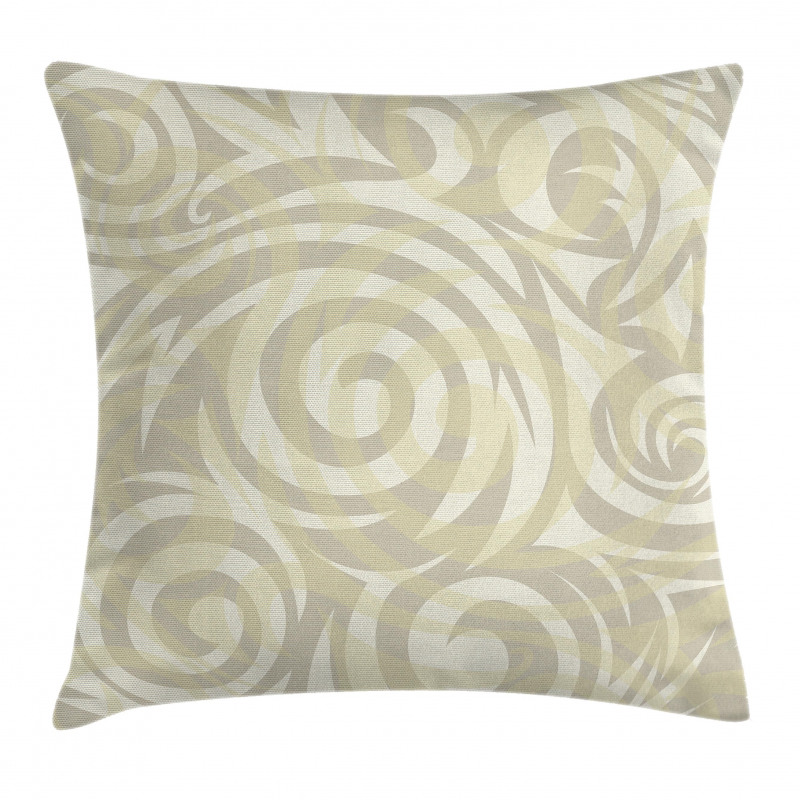 Vintage Swirling Floral Pillow Cover