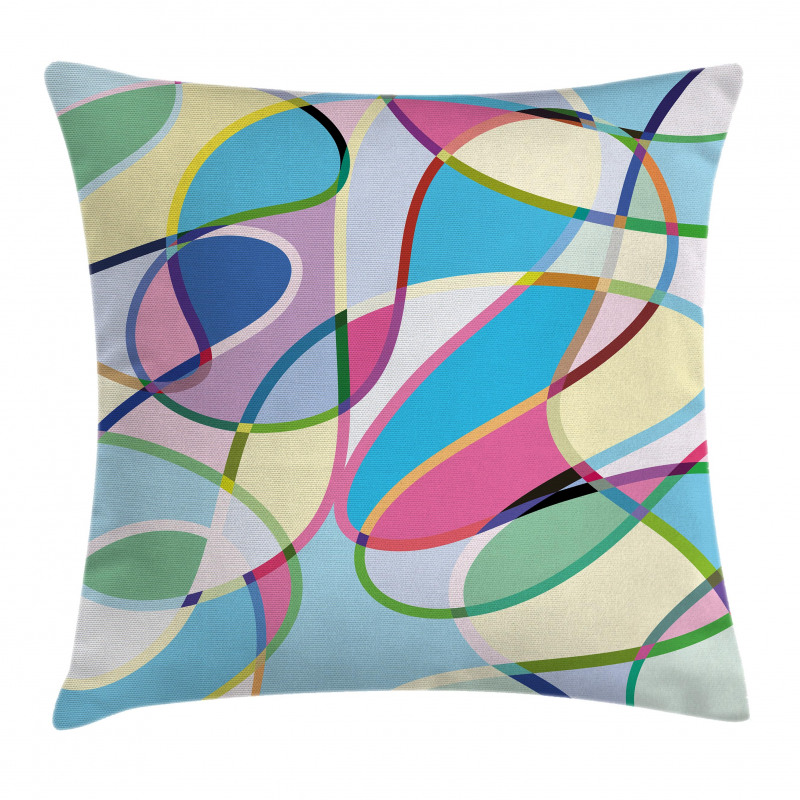 Colorful Lines Pillow Cover