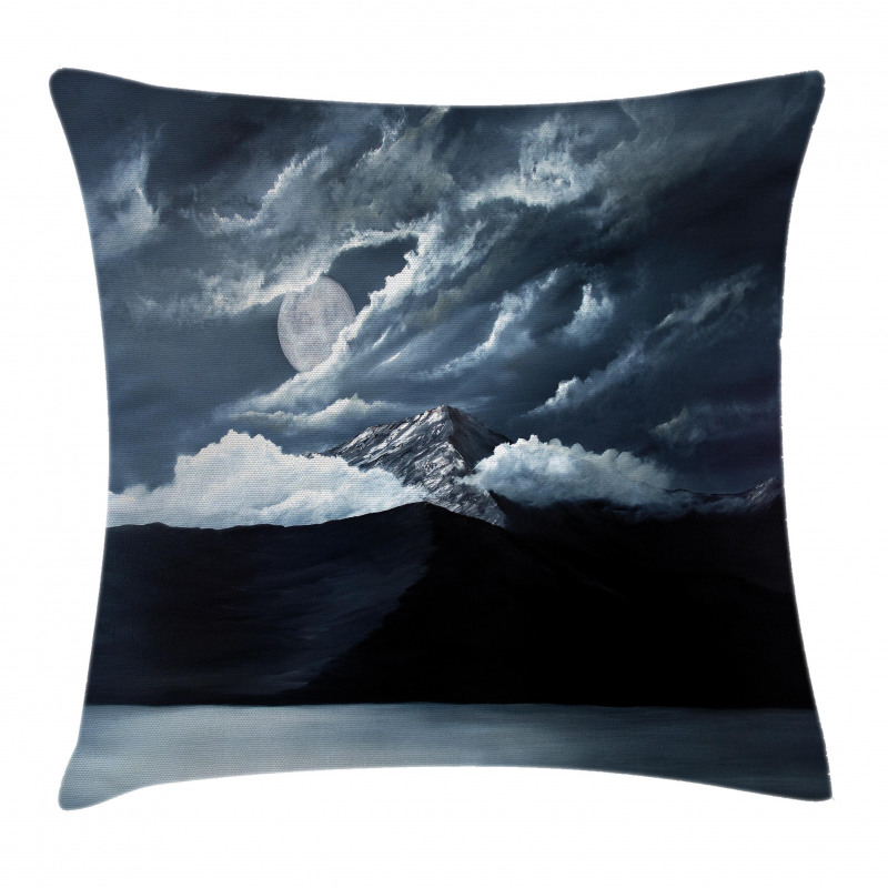 Lake Hill in America Pillow Cover