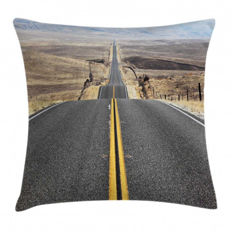 Pacific Coast Road Pillow Cover