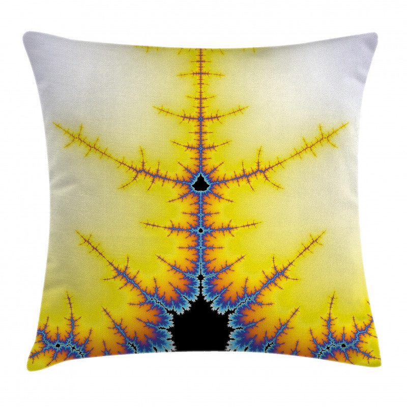 Psychedelic Digital Art Pillow Cover
