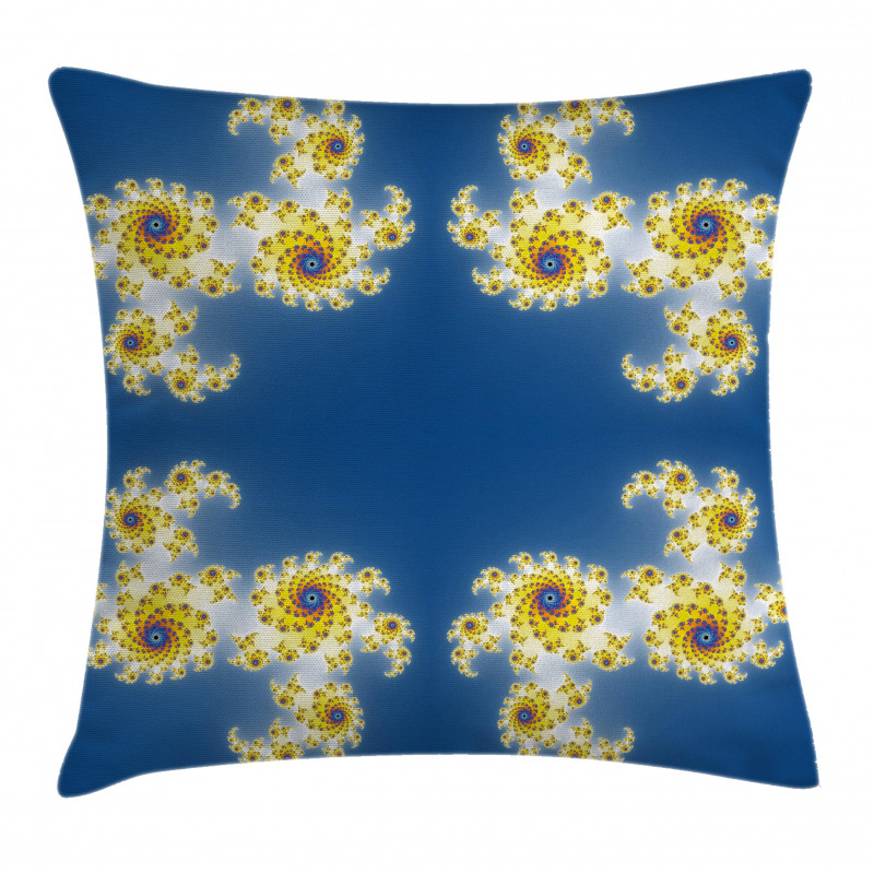 Floral Psychedelic Art Pillow Cover