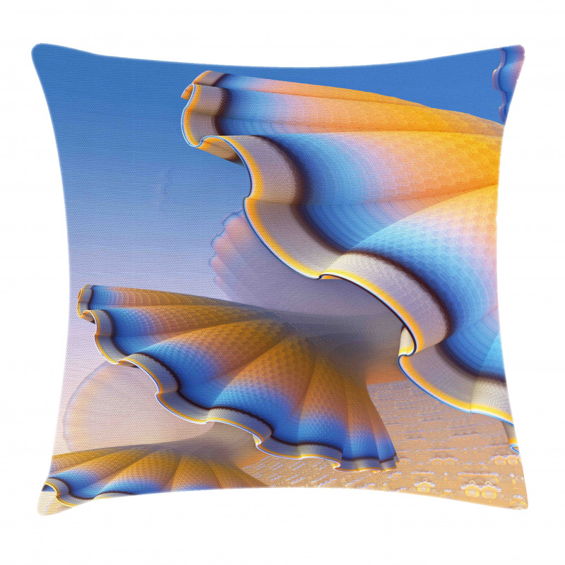 Sci Fi Shell Pillow Cover