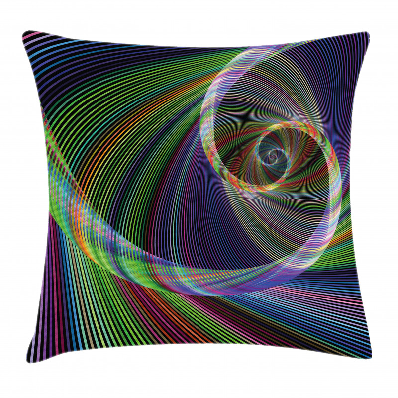 Spiral Motion Pillow Cover