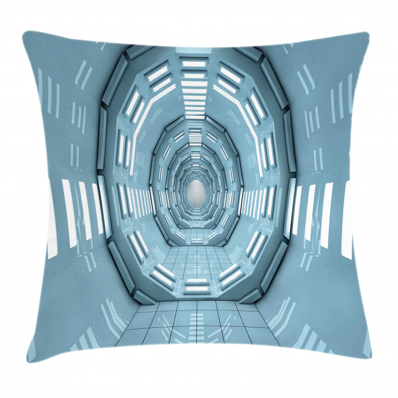 Cosmos Ufo Lands Pillow Cover