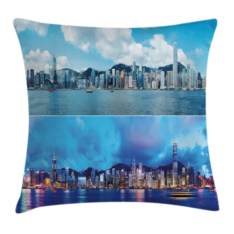 Hong Kong Asian Pillow Cover