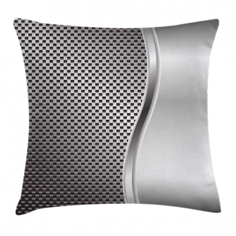 Square Shaped Grids Pillow Cover