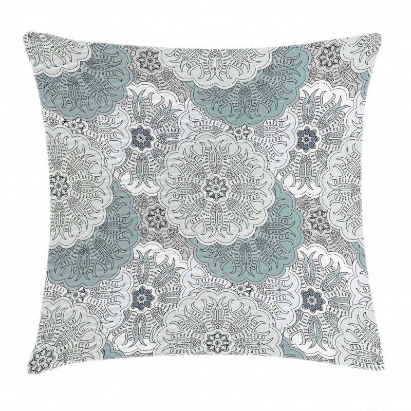 Oriental Style Pillow Cover
