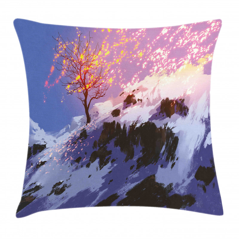 Winter Valley Pillow Cover