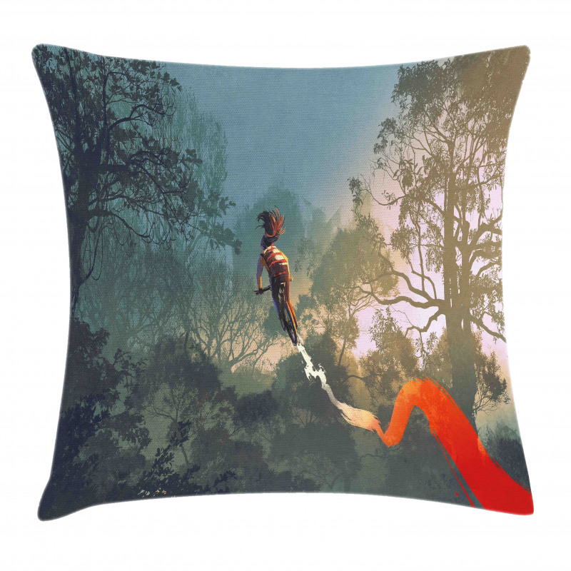 Cycle Bike Park Extreme Pillow Cover