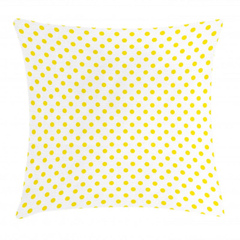 Picnic Yellow Spots Pillow Cover