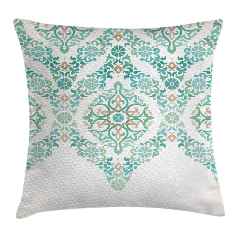 Vintage Floral Boho Pillow Cover