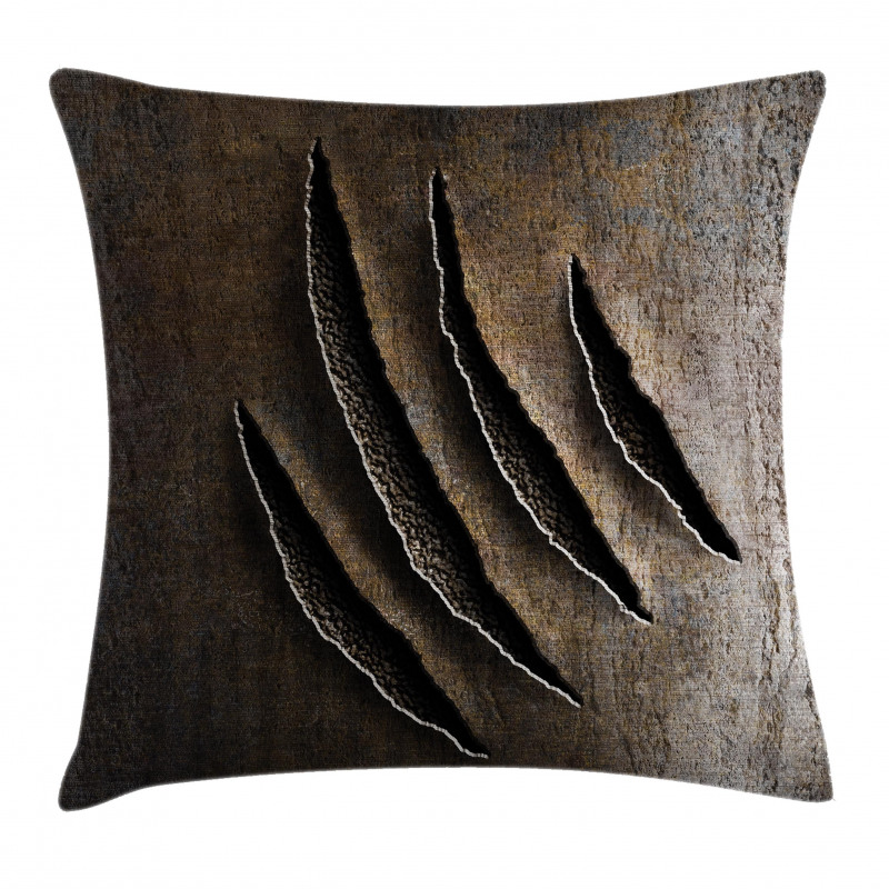 Wild Beast Claws Pillow Cover