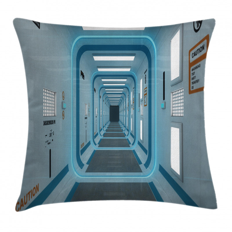 Ufo Galactic Print Pillow Cover