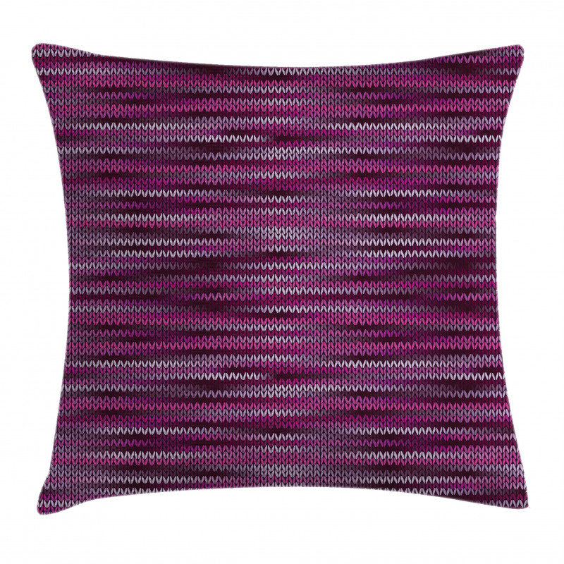 Vintage Knit Pattern Pillow Cover