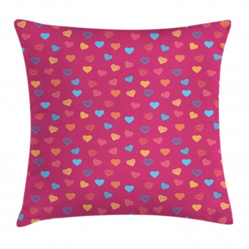 Valentine Days Lovers Pillow Cover