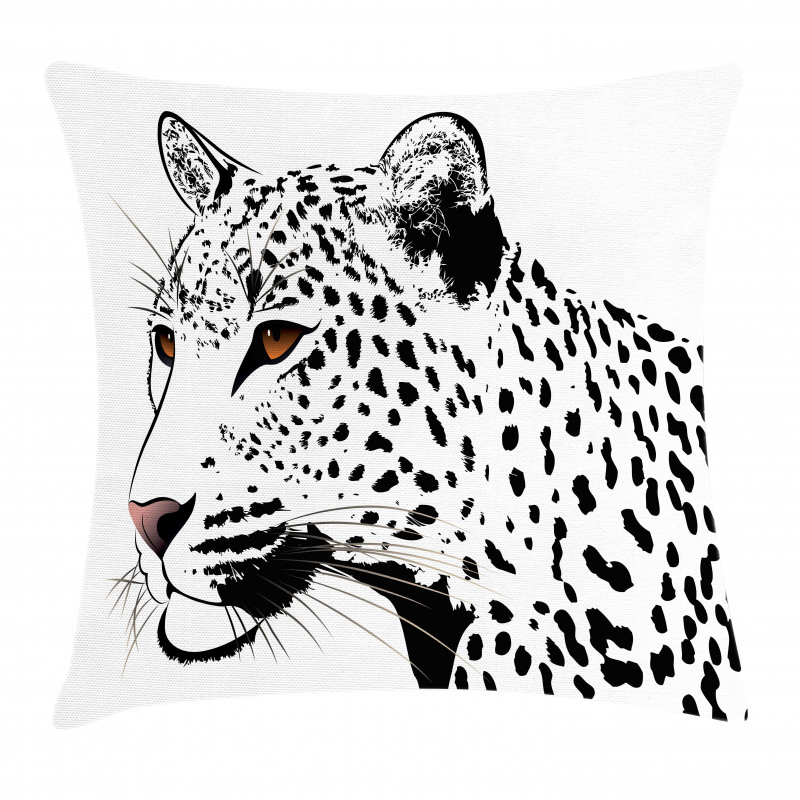 Leopard Big Cat Spots Pillow Cover