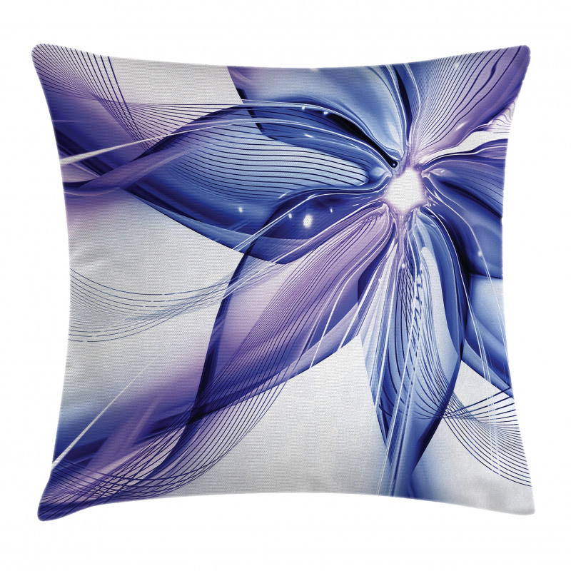 Geometric Flowers Pillow Cover