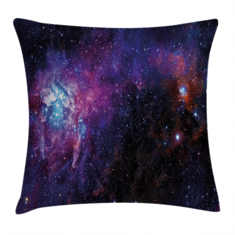 Mother Baby Nebula View Pillow Cover