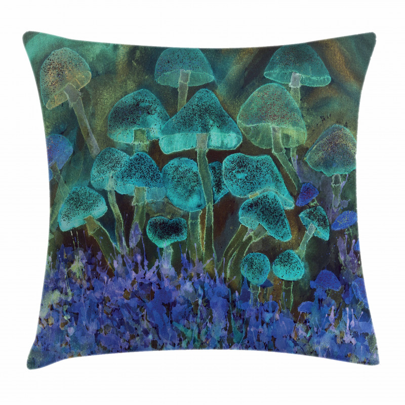 Dreamy Mushroom Pillow Cover