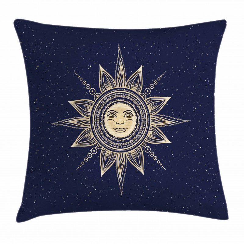 Occult Sun Myth Pillow Cover