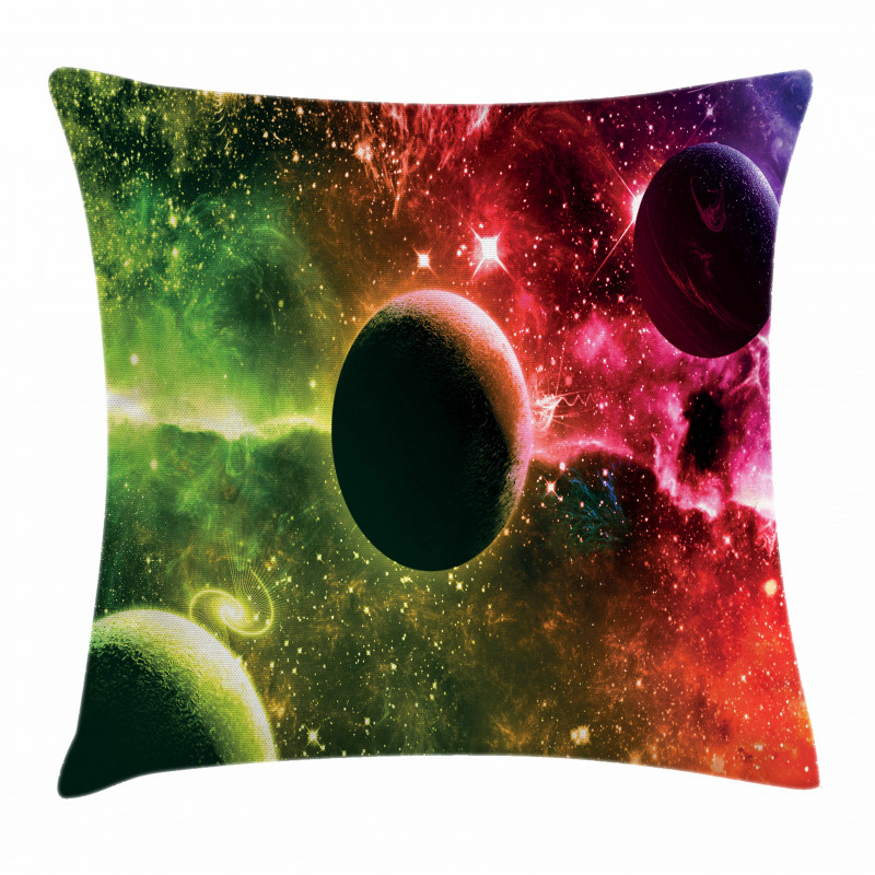 Cosmos Galaxy Nebula Pillow Cover
