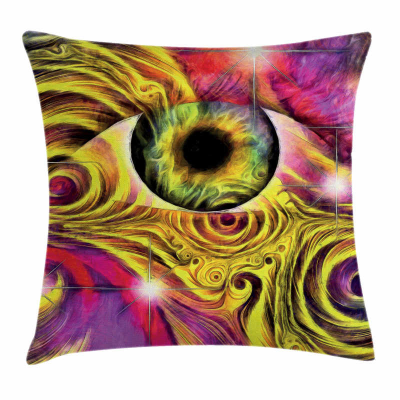 Hippie Vivid Color Pillow Cover