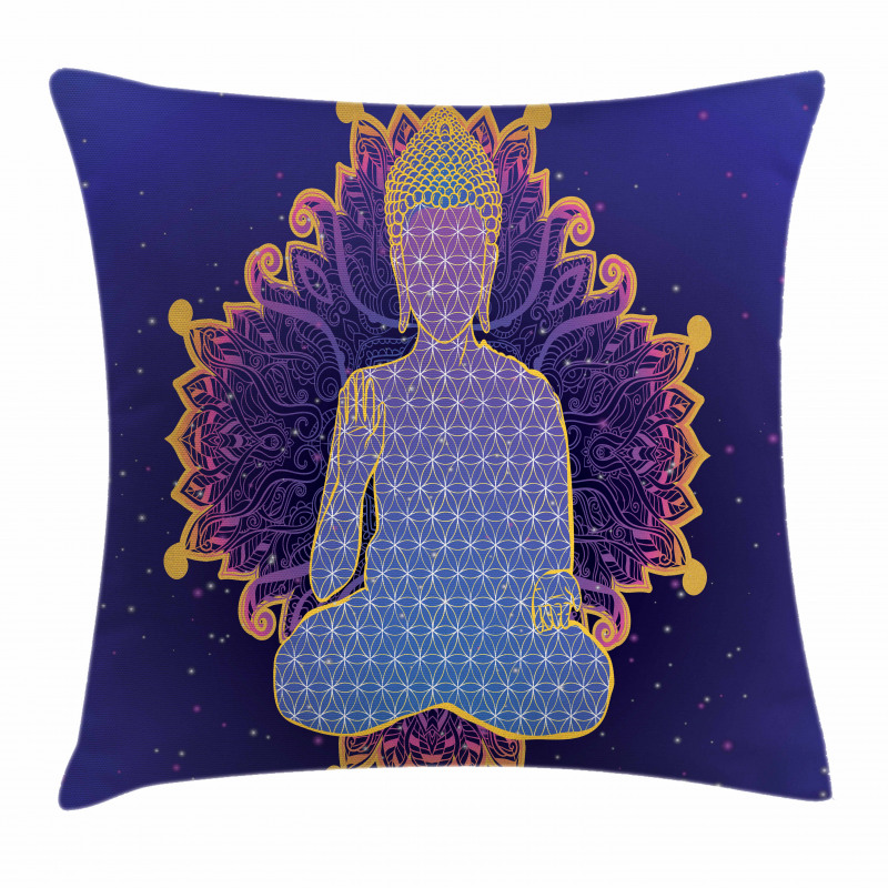 Yoga Ritual Karma Pose Pillow Cover