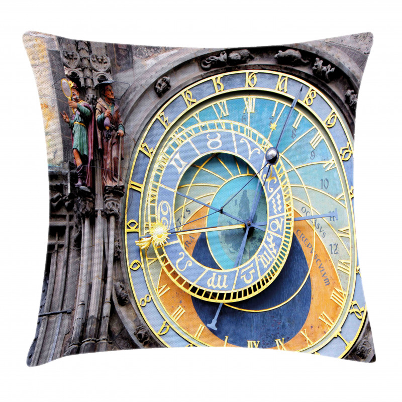Old Town Medieval Pillow Cover