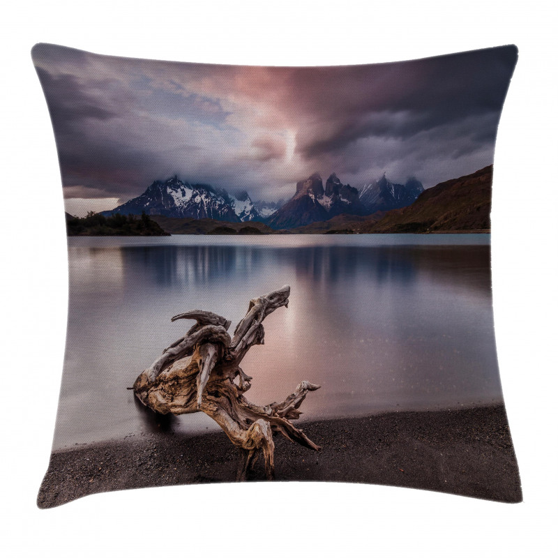 Reflections to Mountain Pillow Cover