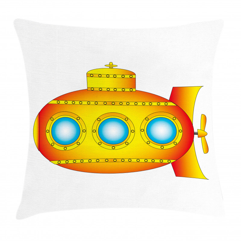 Sea Vessel Pillow Cover