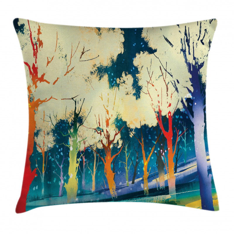 Trees Fiction Forest Pillow Cover
