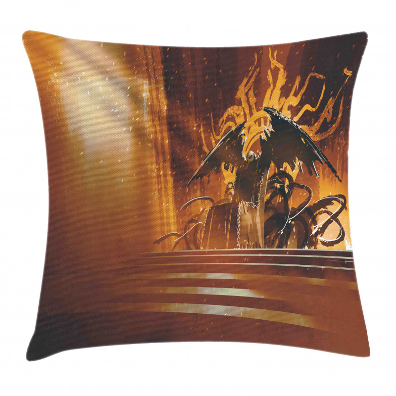 Dark Fiction Emblem Pillow Cover