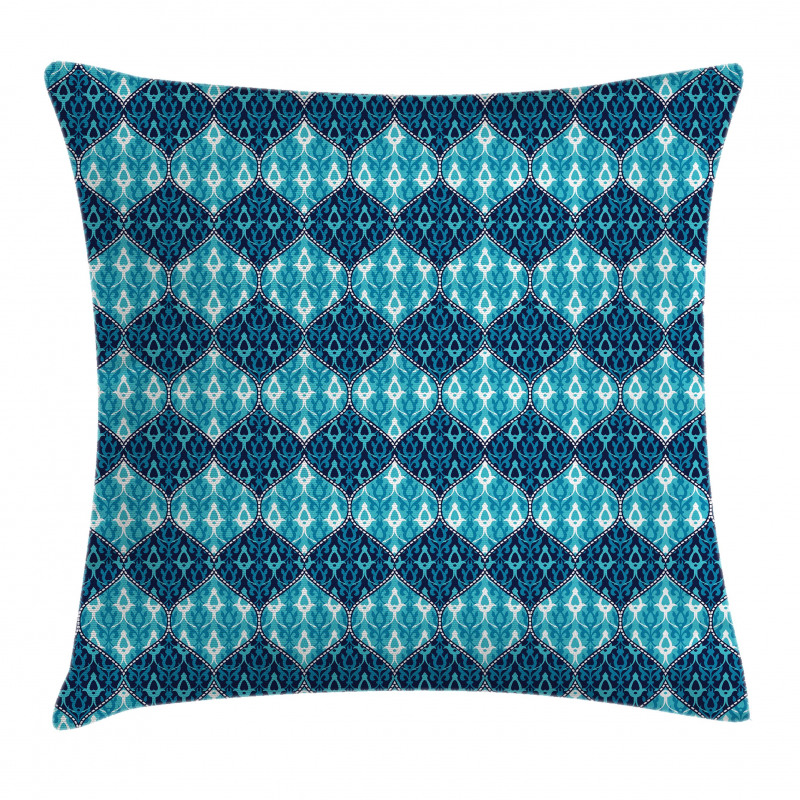 Patchwork Style Oriental Pillow Cover