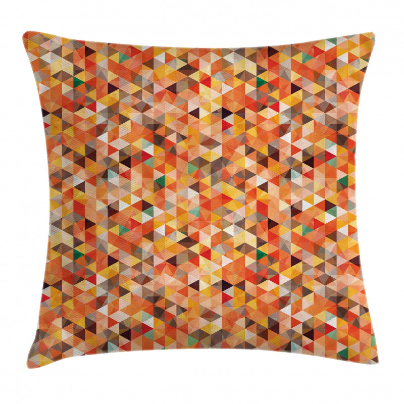 Abstract Vibrant Motif Pillow Cover