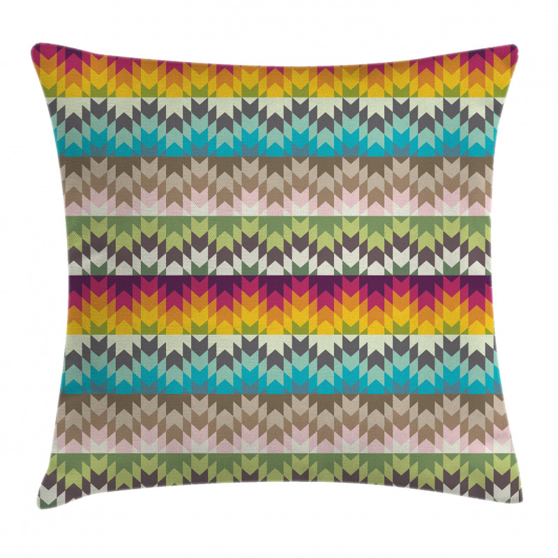 Contrast Colors Artwork Pillow Cover