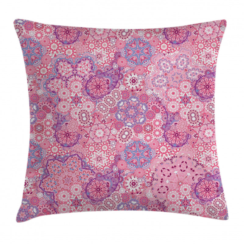 Flower Folklore Pillow Cover