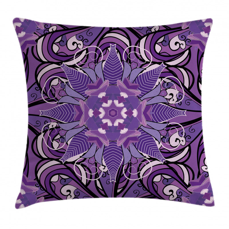 Mandala Mehndi Motif Pillow Cover
